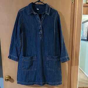 Old Navy Blue Denim Dress